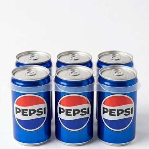 Pepsi Cola Carbonated Soft Drink, Classic Cola Flavour, By febora, Imported, 6 Can Pack, 155ml Each