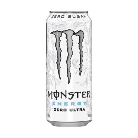 Monster Energy Ultra White, Zero Sugar, 500 ml Can