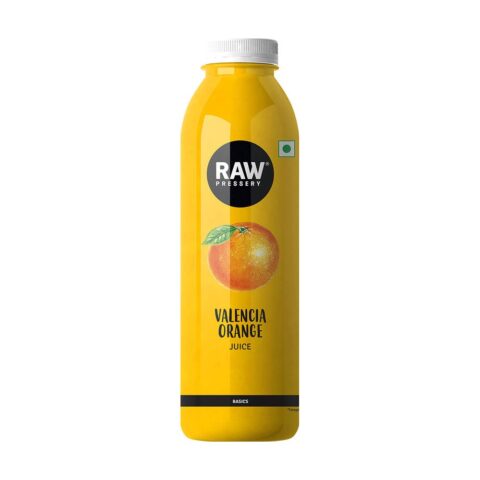 RAW Pressery Valencia Orange Juice, No Added Sugar, 1 L
