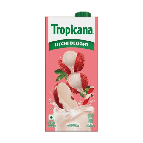 Tropicana Litchi Delight Juice, 1 L Tetra Pack