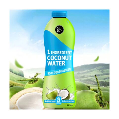 Yu 100% Natural Coconut Water, 1 L